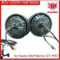 GT 60V1200W Hall Motor 11inch Engine 60V 1200W Original Parts Kaabo Wolf Warrior GT PRO Electric Scooter Sine Wave