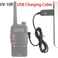 Baofeng UV-10R USB Charging Cable Walkie Talkie Extend The Battery USB Charge Convenient Charger UV10R/UV5R Pro USB-Charge 2021