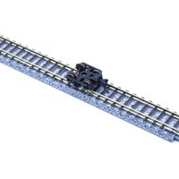 N Scale Toys 1:160 Model Train Straight Track With 9mm Gauge Sand Table Building Scenery Diorama Length 28cm Plastic And Alloy