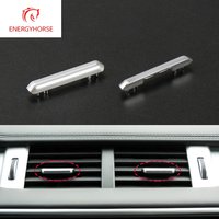 Chrome Plate Air Conditioning Vent Toggle Piece Outlet Card Pad Clip Wind Direction Adjustment Plectrum For Range Rover Evoque