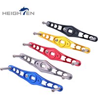 HEIGHTE Size 5*8mm Of Fishing Reel Handle Aluminum Alloy Powerful Metal Modification Rocker Arm Drum DIY Fishing Accessories
