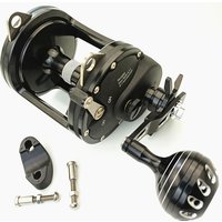 TR10000 full metal heavy trolling reel strong 30kg drag power blue see boat fishing big drum reel right hand baitcasting reel