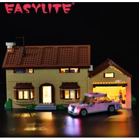 LED Light Kit For 71006 Simpson House Compatible With 16005 DIY Toys Building Blocks Bricks Lighting Set Not Include Model