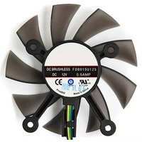 75MM FD8015U12S DC12V 0.5AMP 4PIN Cooler Fan For GTX 560 GTX550Ti HD7850 Graphics Video Card Cooling Fans