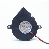 50mm Blower 5015 12V0.06A for 3D Printer Humidifier Centrifugal Fan Industrial Blower Centrifugal Fan 2pin