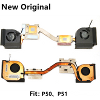 New Original For Laptop Lenovo Thinkpad P50 P51 CPU Cooling Fan Heatsink Radiator Cooler FRU PN:00NY520 00UR800 00NY521