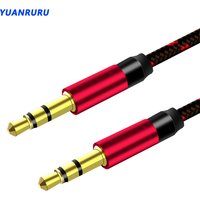 3.5mm Jack Extension Audio Cable Audio Cable Line Aux Cable 0.5m/1m/2m/3m for iPhone Samsung Car Headphone Xiaomi Audio Jack