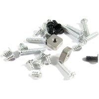 2sets FOR 3DS XL High quality Full Cross Head Screws Metal parts LR Spring Nut Metal prop full screws For 3DSLL 3DSXL 3DS XL LL