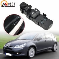 NOUVEAU Interrupteur de réglage des rétroviseurs de haute qualité, noir, côté gauche, pour Citroën C4 LC 2004 2005 2006 2007 2008 2009 2010