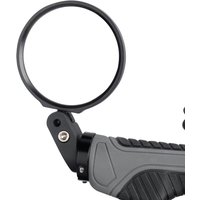 AliExpress DEEMOUNT Bicycle Mirror Universal Left Right Mount Acrylic Convex or Flat Lens Plug Install Rear View Sight Reflector Angle Adjustable