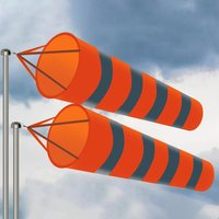 Windsock Weathervane 80/100/150Cm Scratchproof Windproof Fluorescent Reflective Windsock Weather Bag Wind Vane Wind Wind Direct
