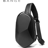 BANGE Hard Shell Design 3.0 USB Charging Crossbody Bag Shoulder Bags Male Waterproof Short Trip Chest Bag Pack for Men Sling Bag