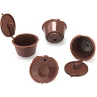 Reusable Coffee Capsule Basket for Dolce Gusto Stainless Steel Crema Filter Refillable Pod for EDG616 Drop Coffee Machine Maker