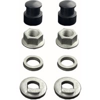 Electric Bicycle Hub Motor Axle Lock Nut/ Lock Washer /Spacer/ Nut Cover E-Bike Hub Motor Replacement Accessories Parts