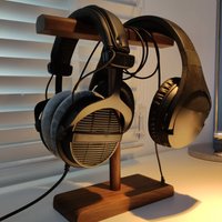 T Shape Wooden Stand Holder for Headset Display Shelf Desk Hanger Headphones Stands Storage Brackets Home Storage Organizer
