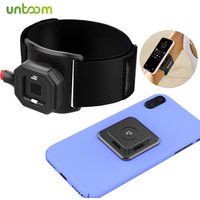 Untoom Universal Running Armband Quick Mount Sports Wristband Cell Phone Holder Mount for iPhone 15 14 13 Pro Max Xiaomi Samsung