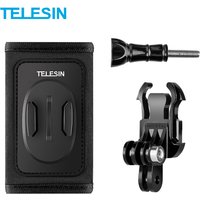 TELESIN Rucksack Schultergurt Halterung für GoPro Hero 13 12 11 10 9 8 Insta360 SJCAM EKEN Osmo Action Kamera Zubehör