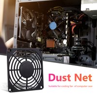 5pcs 80mm 120mm PC Case Fan Dust Filter Guard Grill Protector Cover Plastic Computer Cooling Fan Cooler Radiator Cover Net