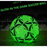 Reflective Football LED Training Soccer Luminous Fluorescent Reflective Cool Luminous No. 5 No. 4 Football For Child Adult
