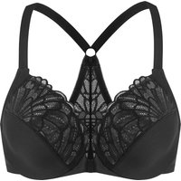MELENECA Front Closure Bras for Women Sexy Lace Plus Size Underwire Unlined
