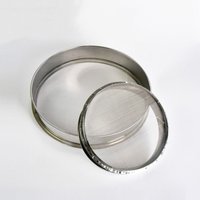 Ceramic Glaze Sieve 10/20/30cm Stainless Steel Filter Sieve 80/100/120 Mesh Glaze Pigment Slurry Filter Ceramic Tools