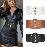 Elastische Breite Korsett Gürtel Für Frauen Taille Plus Größe Gürtel Weibliche Kleid Bund Große Stretch Cummerbunds Kleidung Zubehör