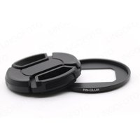 For Leica C-LUX RN-CLUX Filter Adapter And 49mm Lens Cap For Panasonic Lumix DMC ZS200 ZS220 TZ200 TZ220 TX2 LL1619