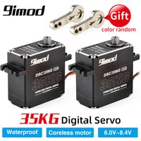 Good Sale 9imod Waterproof Servo DSC35MG 35KG 180 Degree Aluminum Case Digital Metal Gear HV Coreless Servo for RC Car Truck