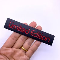character 3D Metal Car Sticker Limited Edition Emblem Badge Decal JDM sticker For Toyota Hyundai Auto stickers