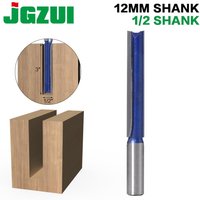 1 pièce, lame extra longue de 3' avec tige de 1/2' (12 mm) et diamètre de coupe de 1/2'. Fraise droite pour le travail du bois, fraise à tenon pour le travail du bois
