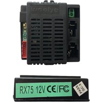 Weelye 12V RX75 CE FCC Children Electric Ride on Car Vehicle Bluetooth Remote Control Box Unit Receiver Controller Motherboard