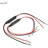 1 Pair 10W 10 Ohm Motorcycle Resistance Power Resistor Load Decoding for LED Turn Signal Flashing Repaire Fault Elimination