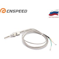 CNSPEED 2M EGT Sensor K Type Thermocouple Probe 1/8 NPT Exhaust Gas Temperature Sensor Threads Exhaust Temp BS Temp Sensor