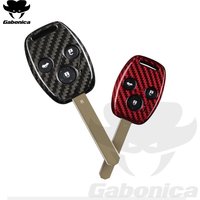 Carbon Fiber Car Key Case Cover For Honda CRV Odyssey Accord 2013-2017 Civic Pilot Fit Accessories Car Styling Key Cover Case
