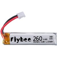 5PCS/lot 3.8V 260mAh 45C/90C 1S Lipo Battery for US65 UK65 QX65 for UR65 Mobula7 Drone RC Quadcopter PH2.0 Plug HV 4.35v battery