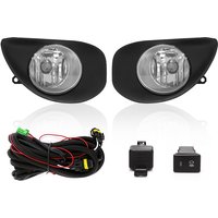 Car Led Fog Light For Toyota Yaris 2006 2007 2008 Hologen Driving Bumper Lamp Daytime Running Light DRL Daylight