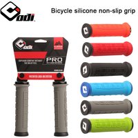 ODI PRO Mtb Cuffs Mountain Bike Grips Silicone Cuffs Bicycle Handle Grip Lock On Handlebar Cover Hoses Cycling Non-slip For BMX