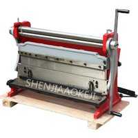 350mm Manual Bending Machine Shearing Board Bender Machine HSBR-305 Three-in-one Copper Iron Aluminum Plate Bending Machine