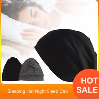 Sleeping Hat Night Sleep Cap Hair Care Bonnet Nightcap For Women Men Unisex Cap Head Wrap Cap Hair Styling Tool
