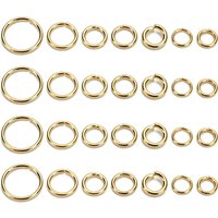 100pcs 3/4/5/6/7/8/10mm Stainless Steel Jump Rings Split Ring Connectors For DIY Jewelry Making Finding Accessories Wholesal