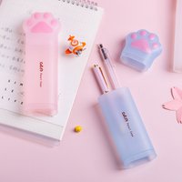 Cat Paw Large Capacity Pencil Case Kawaii Pencilcase School Pen Case Supplies Pencil Bag School Box Pencils Pouch Stationery