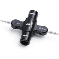 iFlight Prop Tool (Ratchet w/ Bearing) Quad M5 Wrench 1.5mm/2mm screwdriver with Built in One Way Bearing Tool for RC Drone FPV
