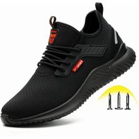 Buty robocze bhp Anti-Smashing Steel Toe odporne na przebicie konstrukcja lekkie oddychające sneakersy buty mężczyźni kobiety Air Light