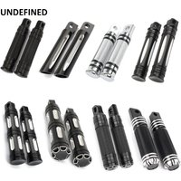 Motorcycle Front Rear Foot Peg Footrest Pedal Male Mount for Harley Sportster XL 883 Touring Road King Dyna Softail Fatboy V-Rod