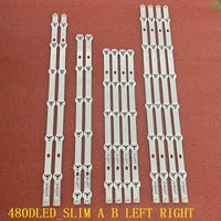 LED Strip For Panasonic TX-48CX350 480DLED_SLIM A B TX-48CX350B TX-48CX400E TX-48CX400B TX-48S3653DB TX-48U7653DB 48CXW404