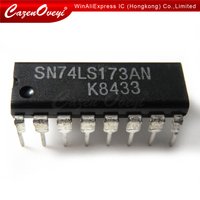 10pcs/lot SN74LS173AN HD74LS173P SN74LS173N 74LS173 DIP-16 In Stock