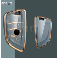 TPU Car Remote Key Case Cover Shell For BMW X1 X3 X5 X6 X7 1 3 5 6 7 Series G20 G30 G11 F15 F16 G01 G02 F48 Protector Holder Fob