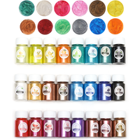 20ml Pearlescent Mica Powder Epoxy Resin Dye Pearl Pigment Resin Glue Pigment Material for DIY Crafts Epoxy Crystal Mold Making