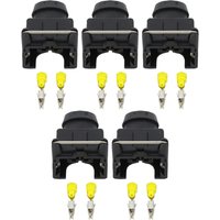 5 Sets 2 Pin Female 3.5mm Series Auto Injector Connector with Terminal DJ7021-3.5-21 2P