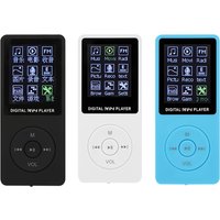 KLW Digital Video MP3 MP4 Music Media Player 1.8" LCD Support 32GB TF Card FM Radio Home Photo Sport Tool